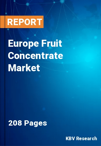 Europe Fruit Concentrate Market Size & Growth to 2023-2030